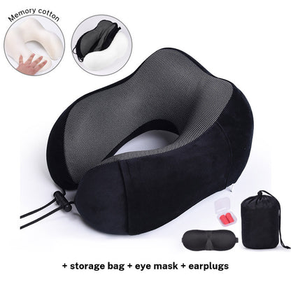 U Shaped Memory Foam Travel Pillow