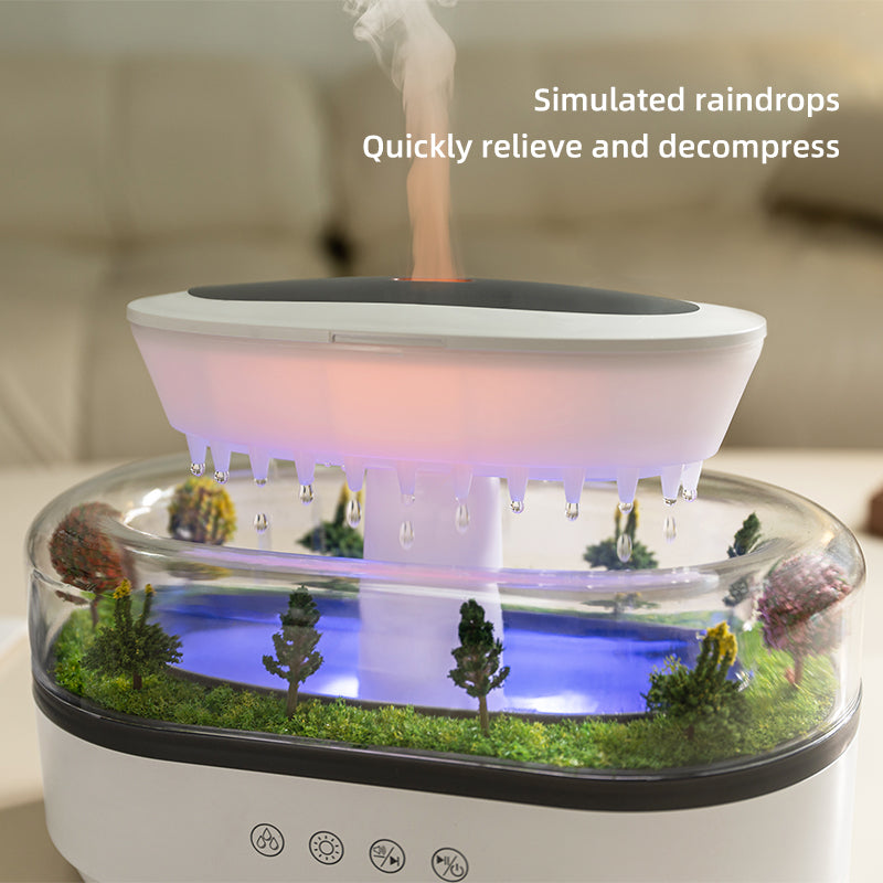 Smart Cool Mist Raindrop Air Humidifier
