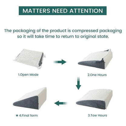 Triangle Sponge Cushion