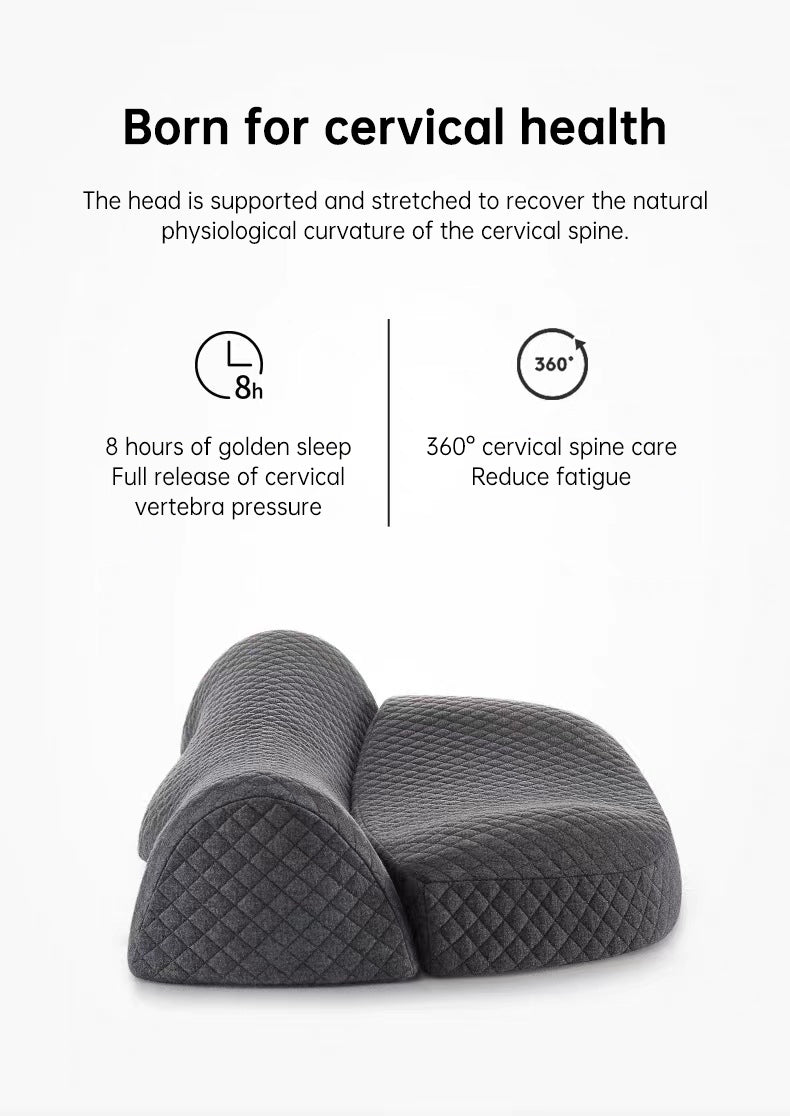Ergonomic Cervical Memory Foam Pillow for Neck Pain Relief