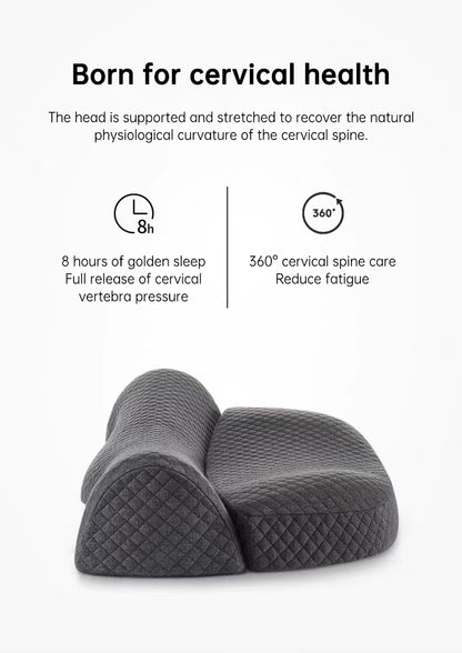 Ergonomic Cervical Memory Foam Pillow for Neck Pain Relief