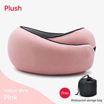 Memory Foam Neck Travel Pillow: Soft, 360° Head Support