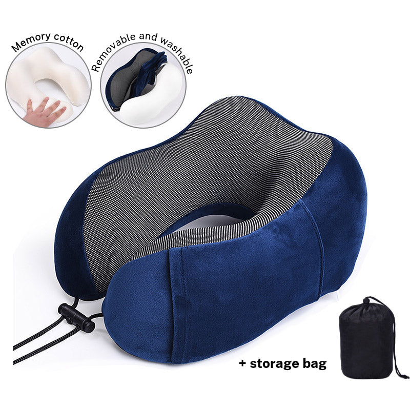 U Shaped Memory Foam Travel Pillow