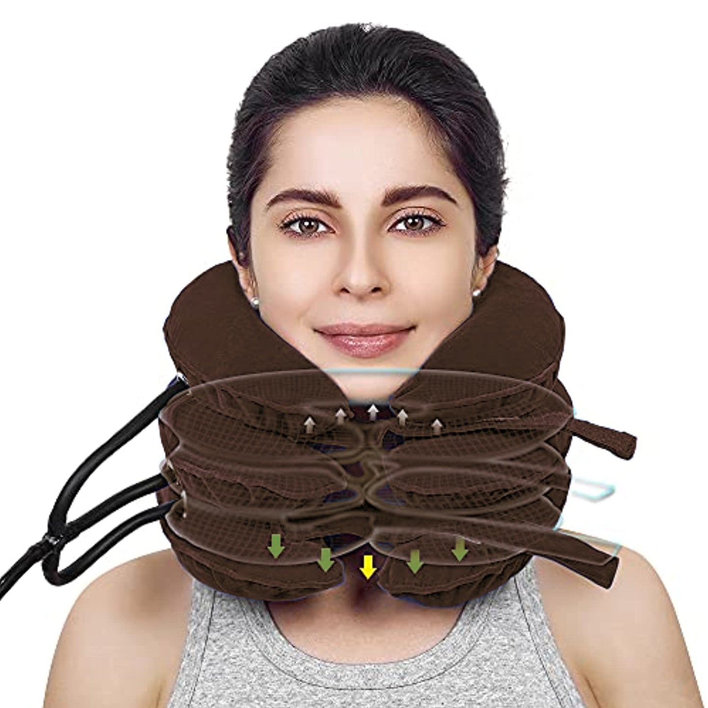Cervical Traction Device Neck Support Pillow