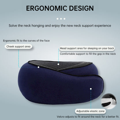 Travel Neck Pillow Memory Foam U-shaped Pillow