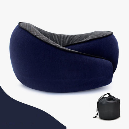 U-Shaped Memory Cotton Neck Pillow for Car Travel