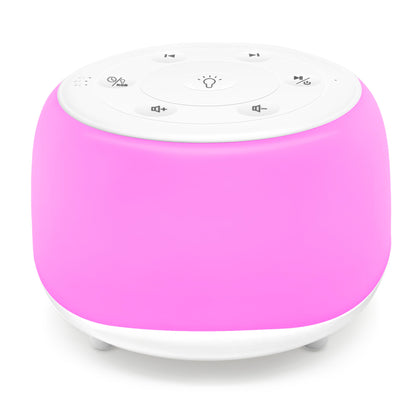 Portable Sound Machine with White Noise and Night Light