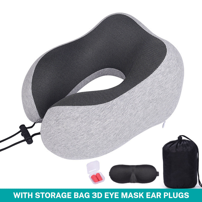 U Shaped Memory Foam Travel Pillow