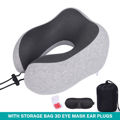 U Shaped Memory Foam Travel Pillow