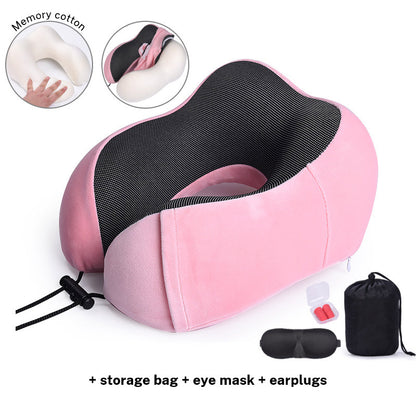 U Shaped Memory Foam Travel Pillow