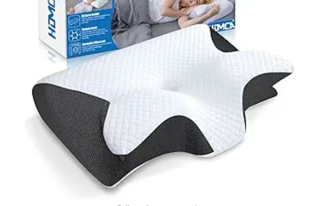 Home Sleep Butterfly Memory Foam Neck Pillow