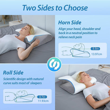 Home Sleep Butterfly Memory Foam Neck Pillow