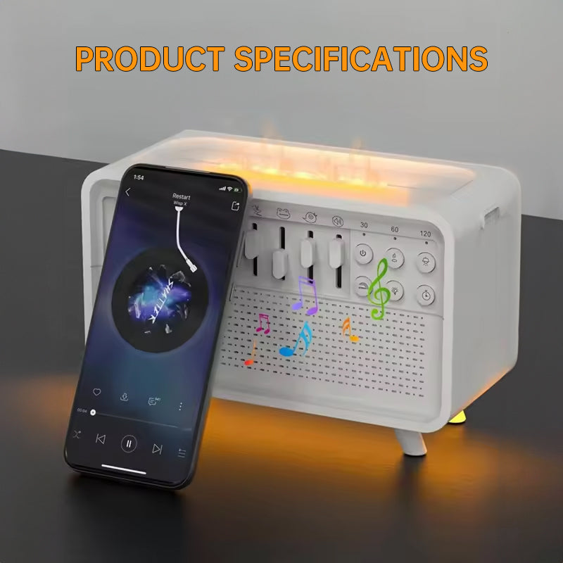 8-Adjustable White Noise Air Aroma Diffuser Humidifier