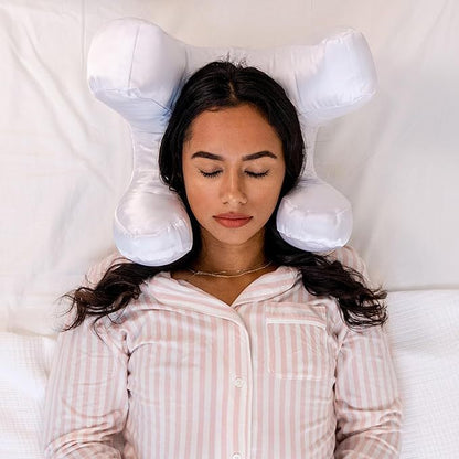 Beauty Face Satin Pillow with Memory Foam Filling