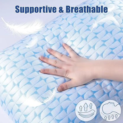 Shredded Memory Foam Pillows - Set of 2 Firm