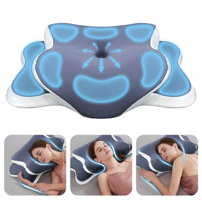 Butterfly Memory Foam Pillow - Cervical Pillow for Neck Pain Relief